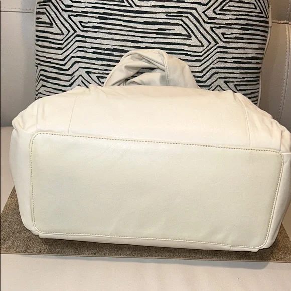 Coach White Leather Bag NWT - Picture 7 of 15